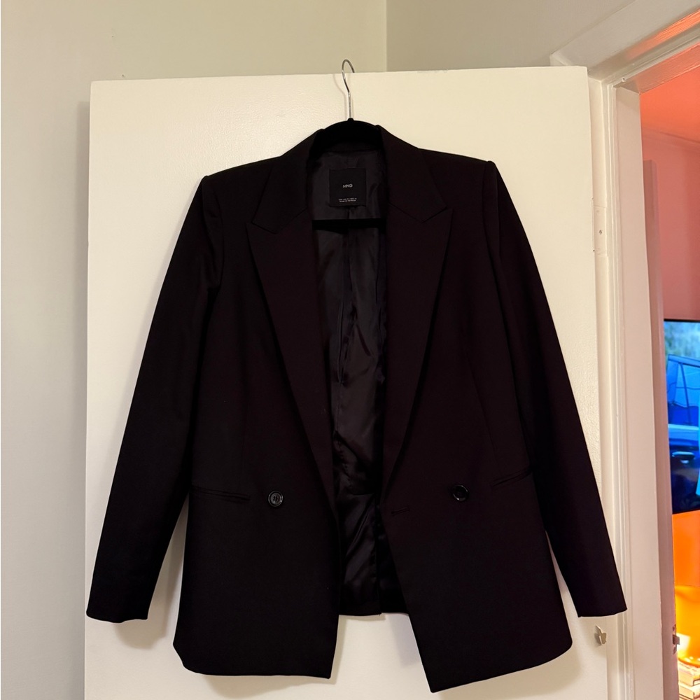 Mango black Blazer Jacket oversized - Picture 2 of 6